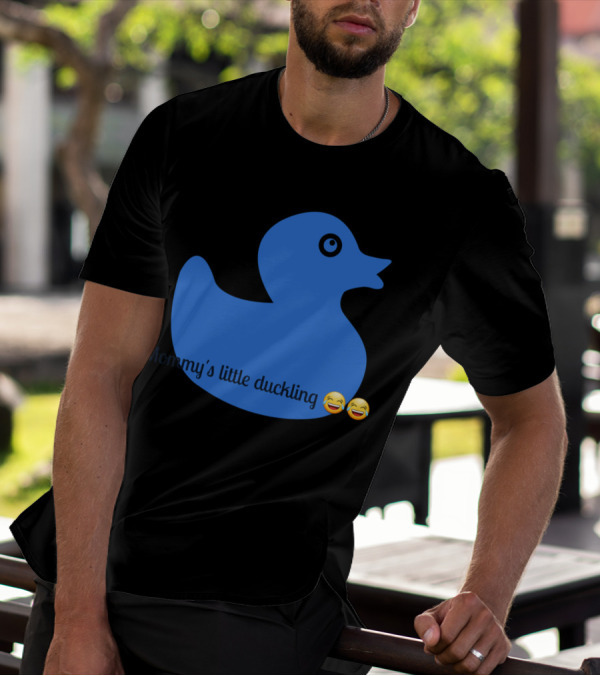 Mommy's Little Duckling Emoji Smileys T-Shirt
