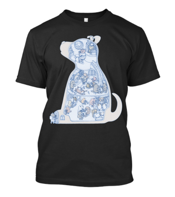 My Dog And Friends Cozy House Adventure With Cute Animal Companions T-Shirt