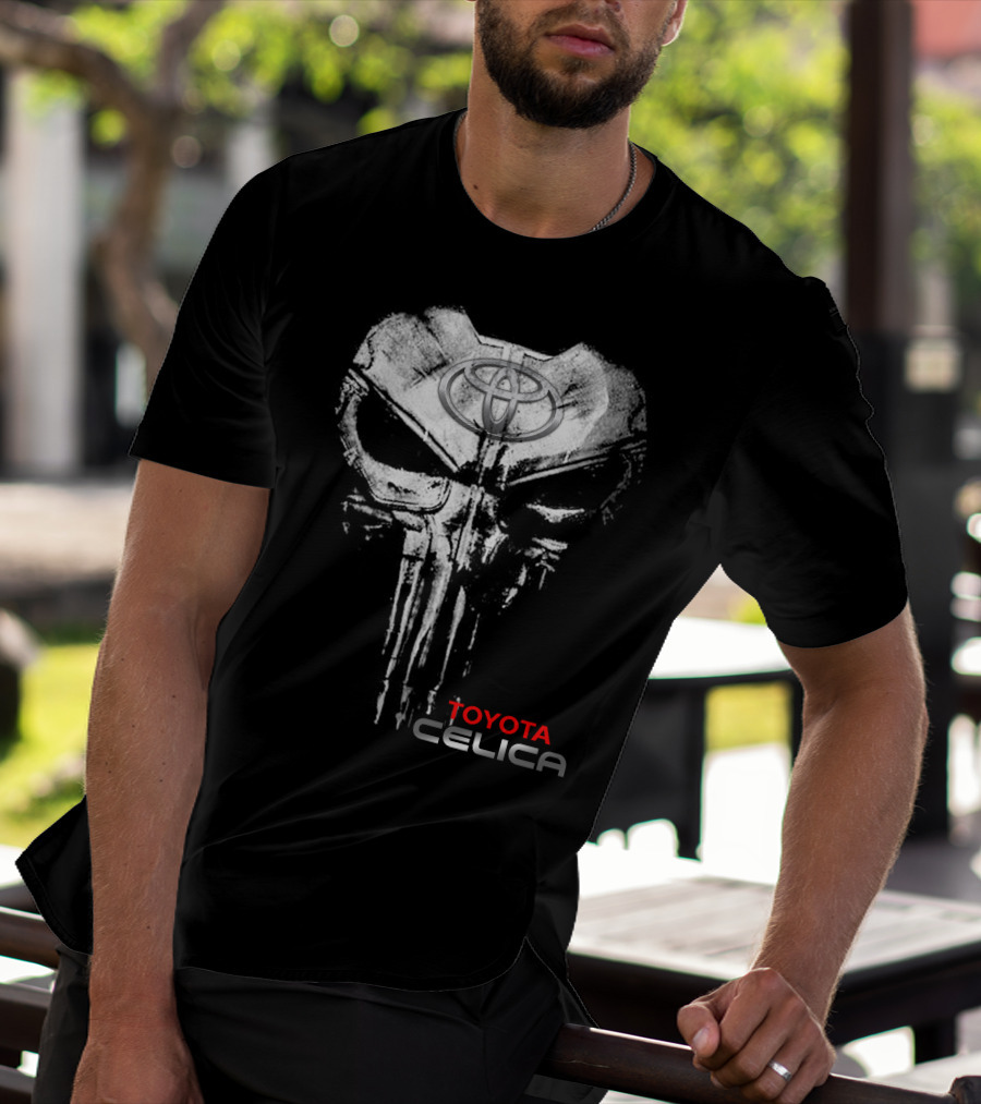 Toyota Celica Skull Emblem T-Shirt
