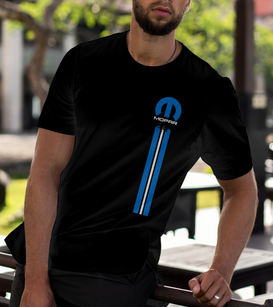 MOPAR Blue Stripes T-Shirt
