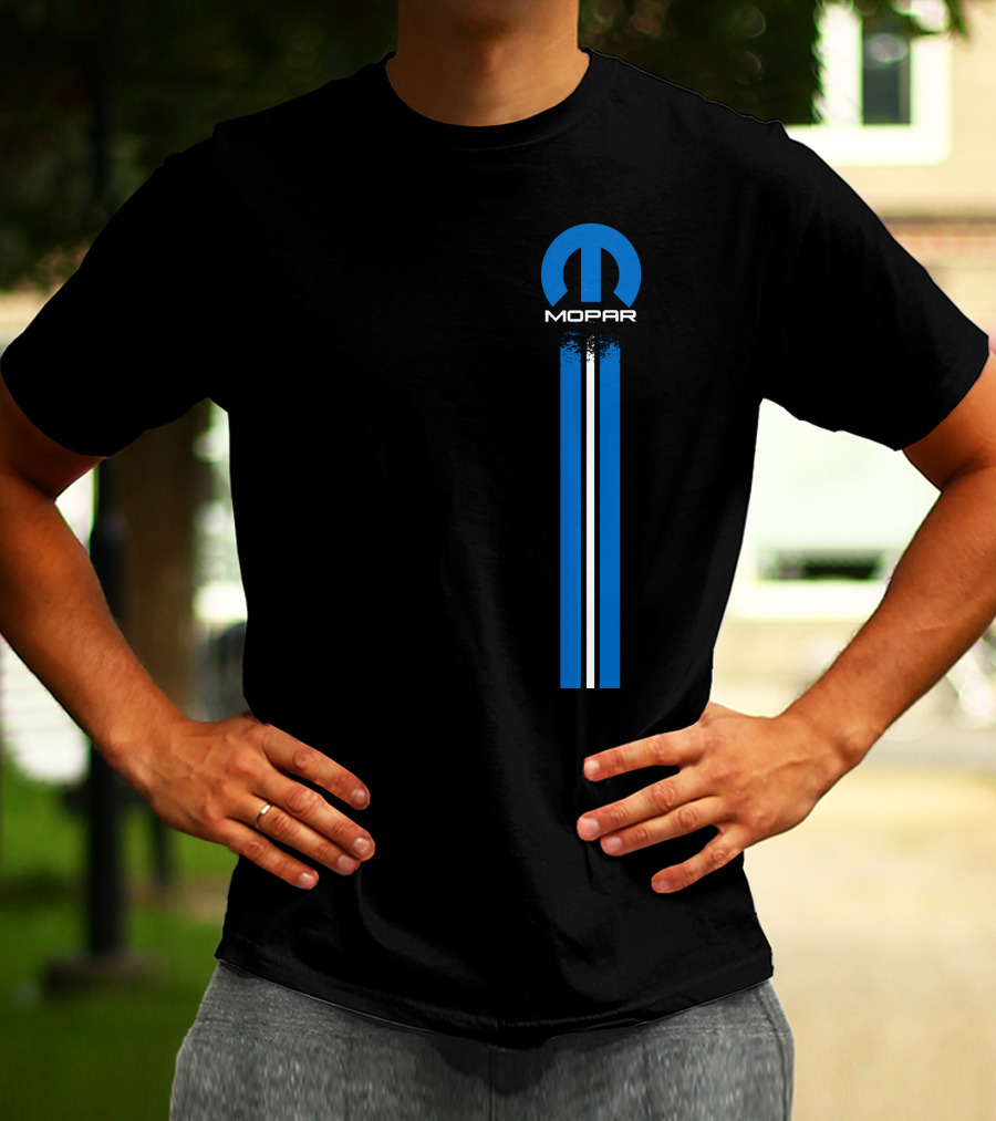 MOPAR Blue Stripes T-Shirt