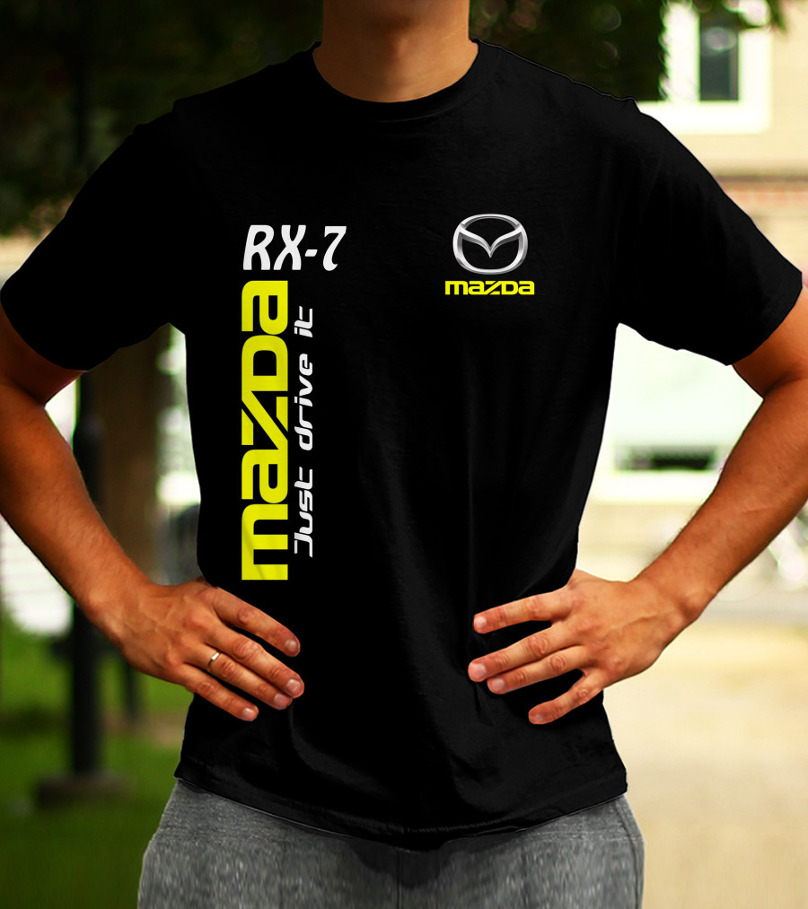 Mazda RX-7 Just Drive It T-Shirt