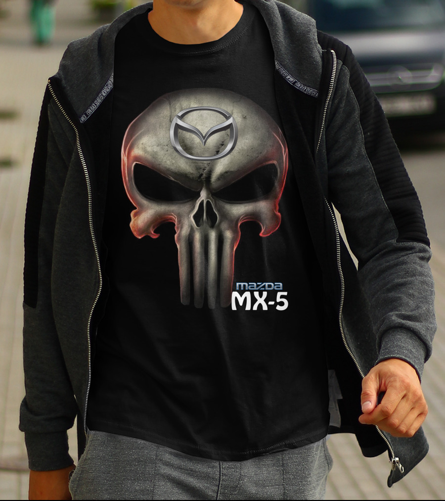 Mazda MX-5 Skull T-Shirt