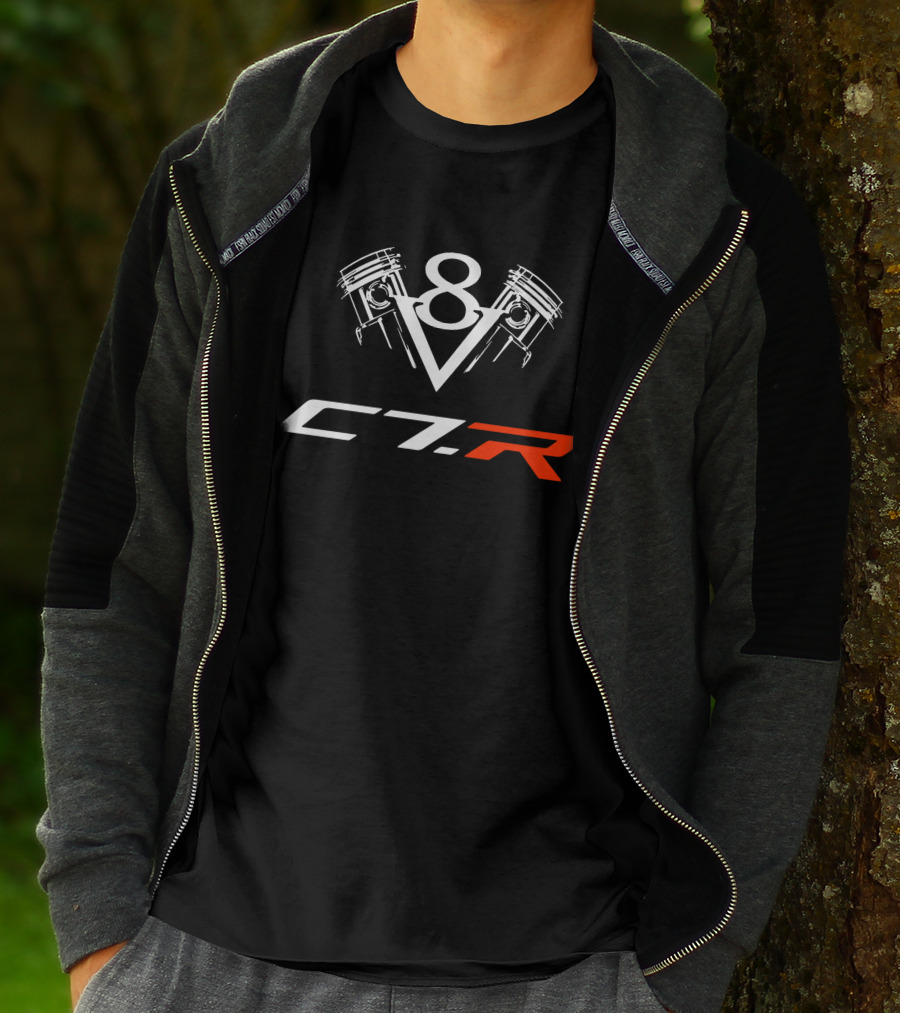 C7.R V8 Racing Engine T-Shirt