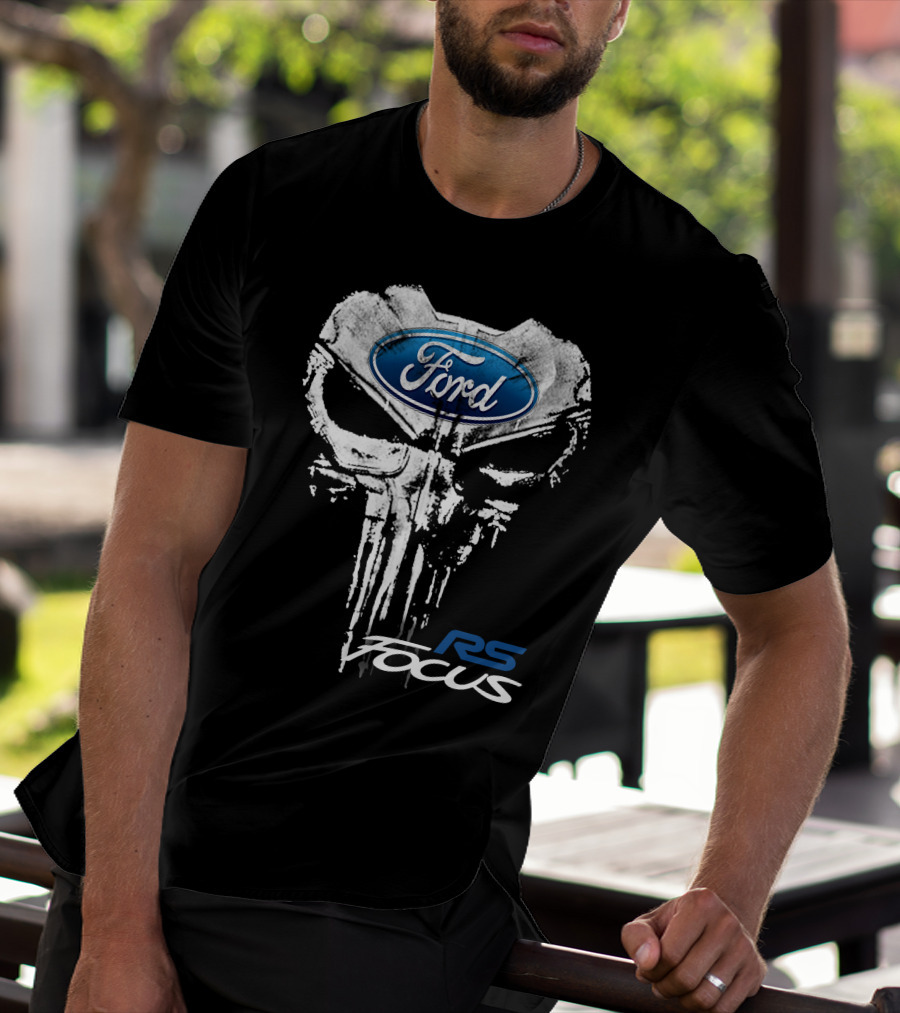 Ford Focus RS Punisher Skull T-Shirt