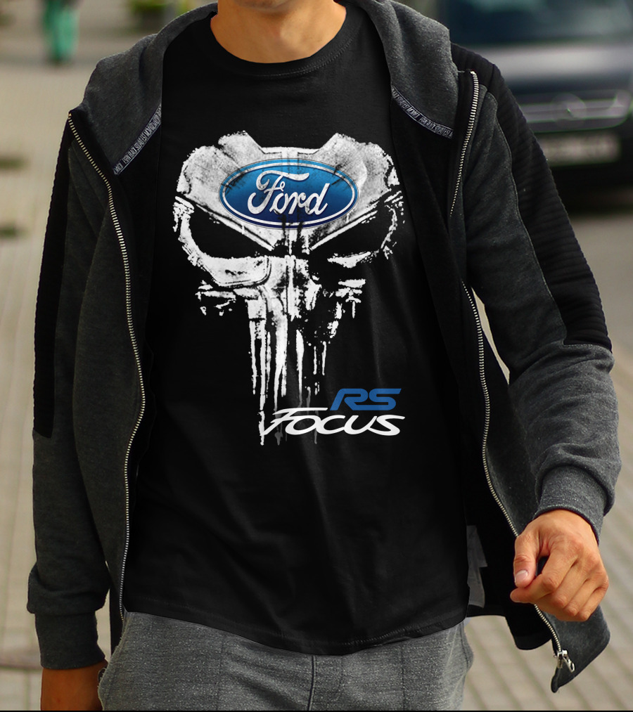 Ford Focus RS Punisher Skull T-Shirt