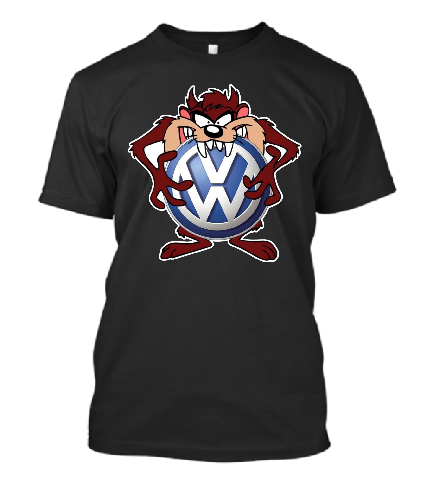 Volkswagen Logo With Taz Character T-Shirt