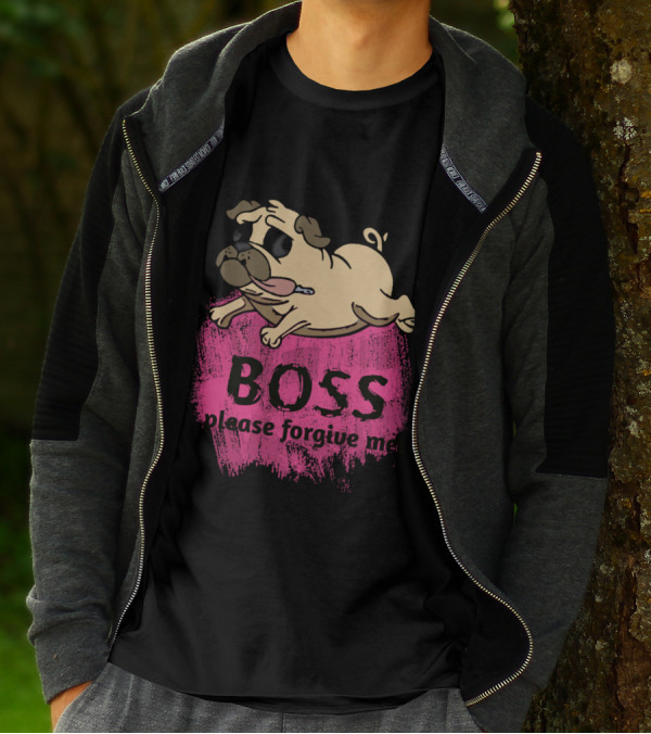 Boss Please Forgive Me Dog And Owner Relation T-Shirt