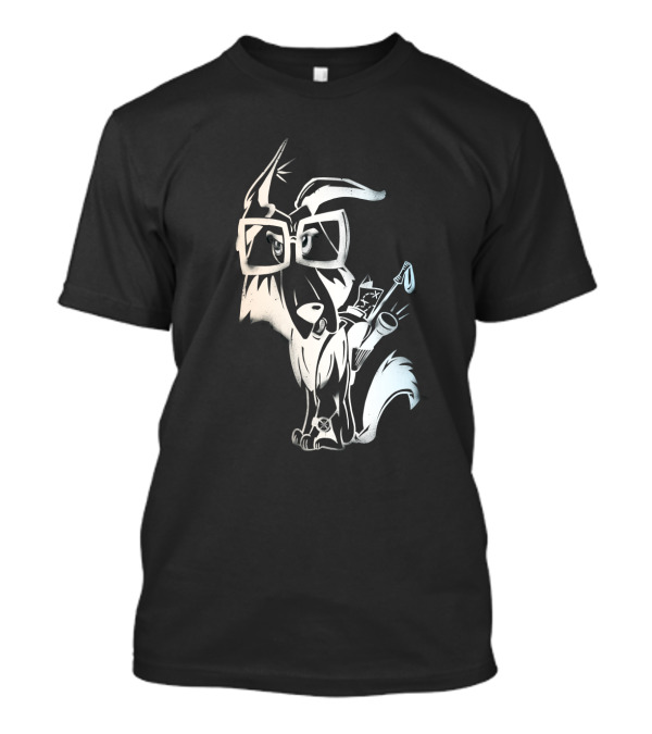 I See In The Dark DOGY DOG Glasses Flashlight Adventure T-Shirt