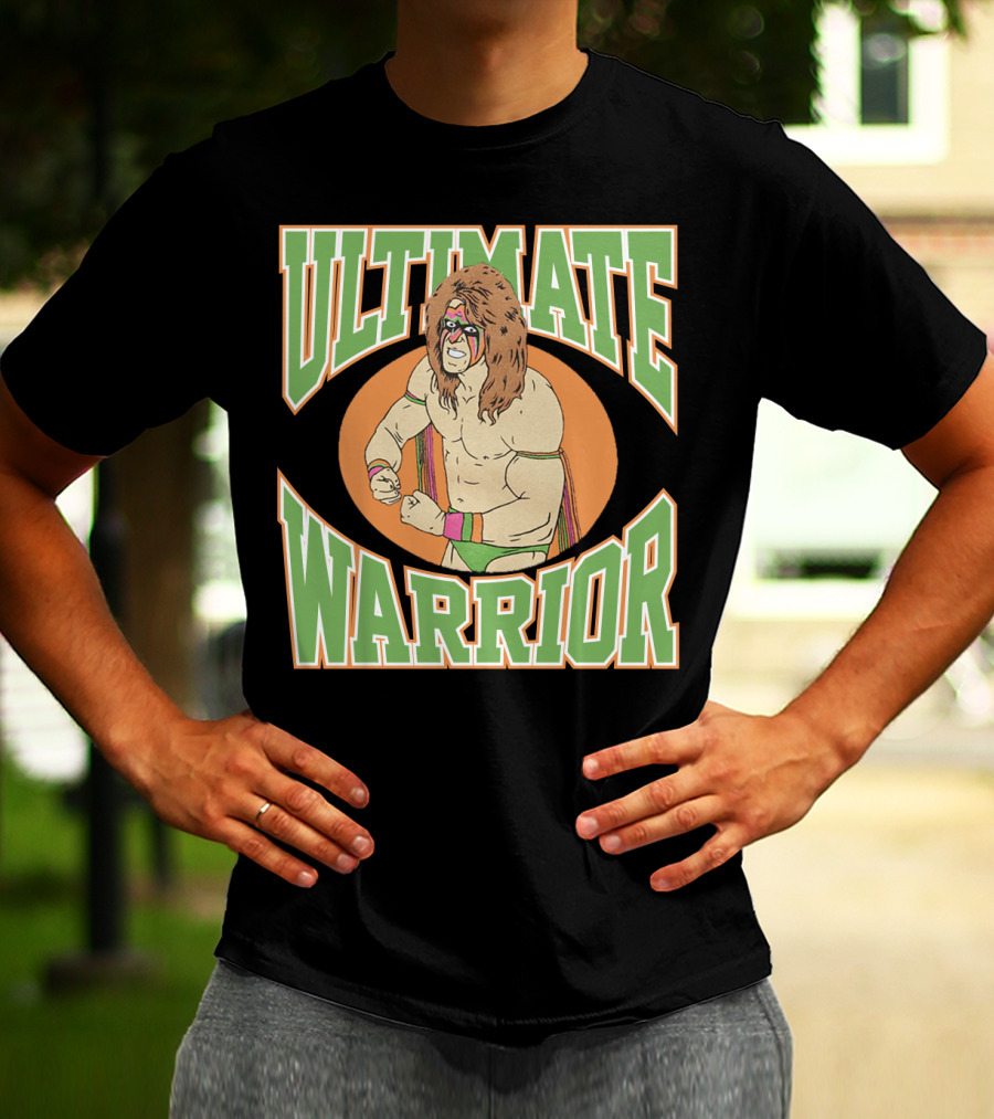 Ultimate Warrior Vintage Wrestling Icon T-Shirt
