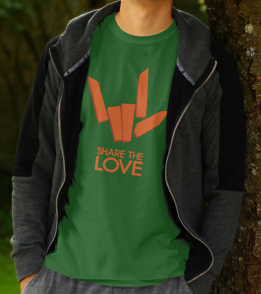SHARE THE LOVE Stephen Sharer Merch T-Shirt