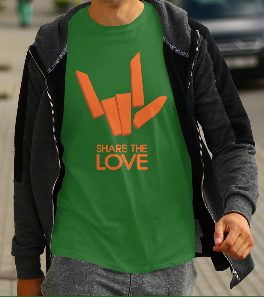 SHARE THE LOVE Stephen Sharer Merch T-Shirt