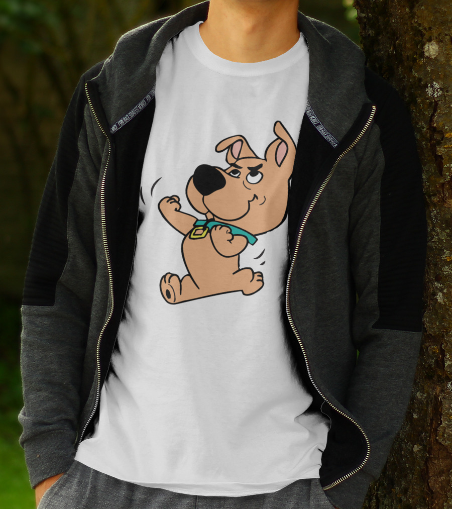 Scrappy Doo Cartoon Character From Scooby-Doo Series T-Shirt