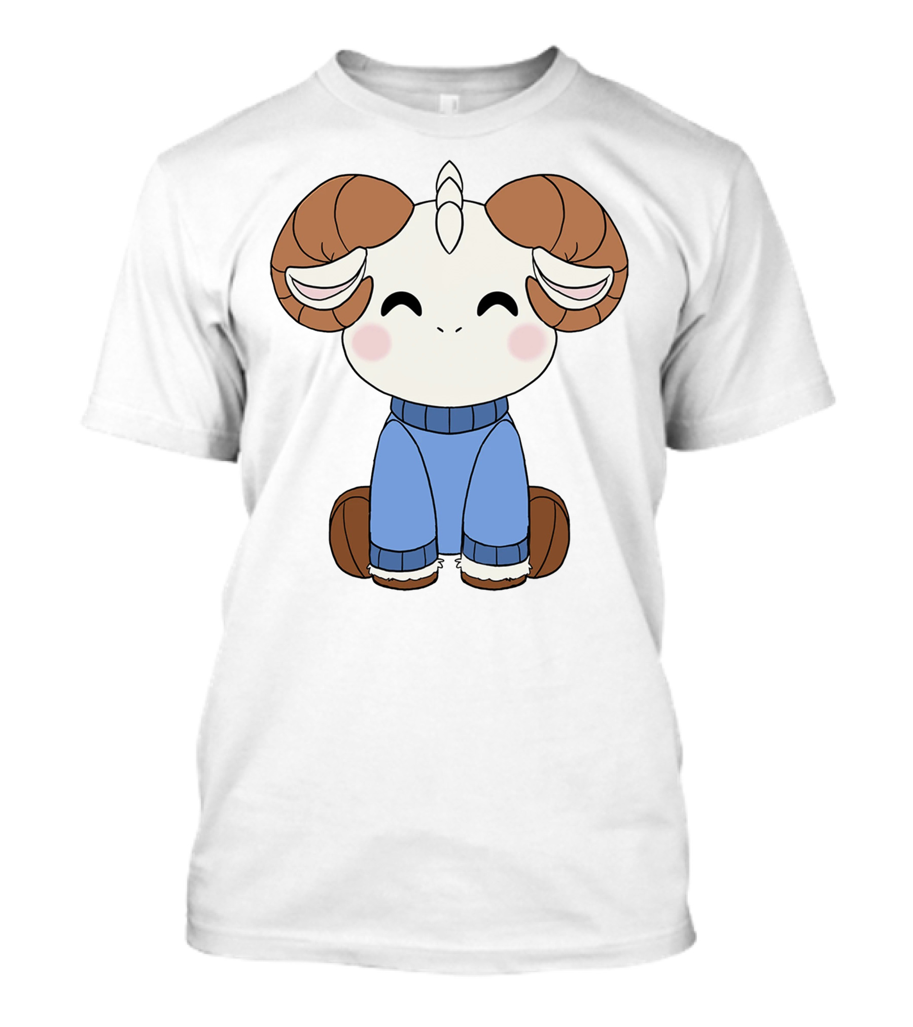 Jschlatt Ram Hoodie Min Plush Cartoon T-Shirt