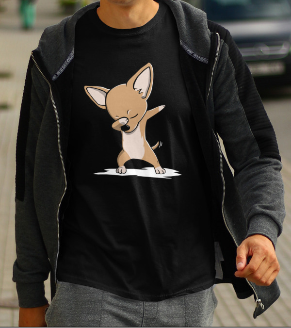 Chihuahua Performing Dab Dance Move T-Shirt