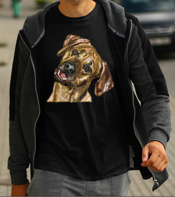Astonished Dog What ? Playful Head Tilt Pose Dog Expression T-Shirt