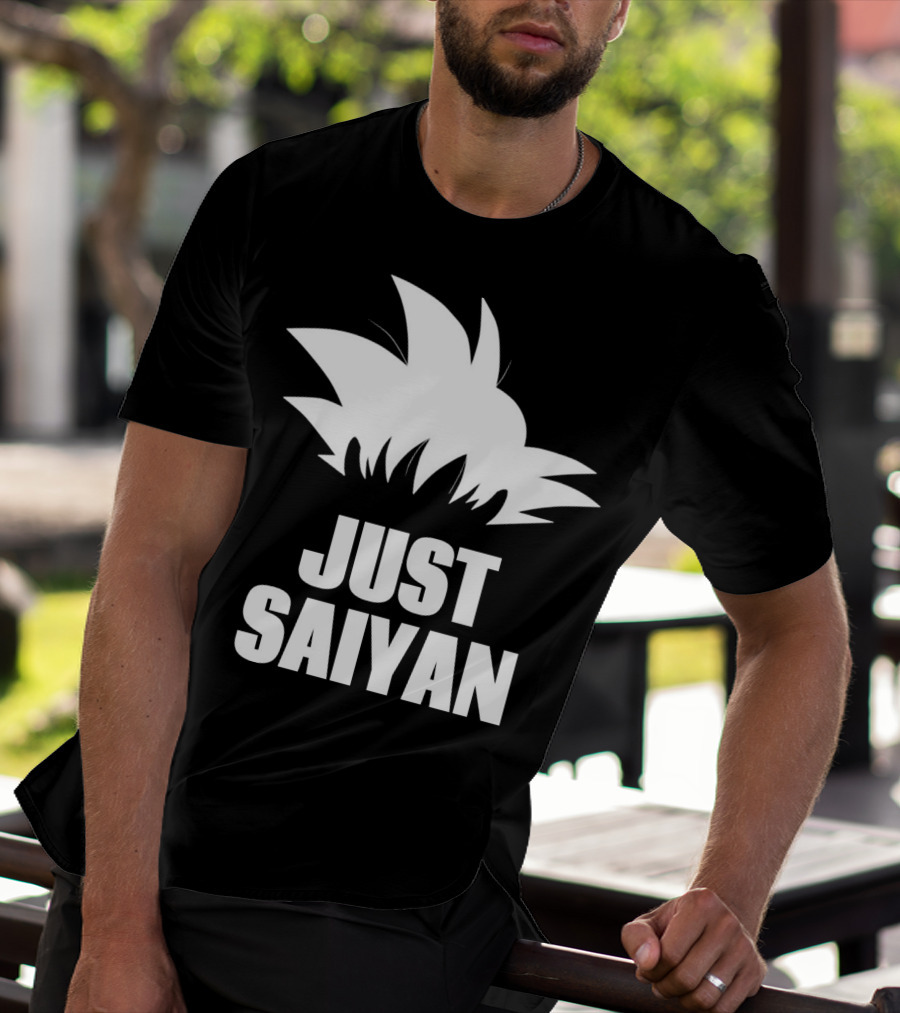 Just Saiyan Dragon Ball Z Super Saiyan Hair T-Shirt