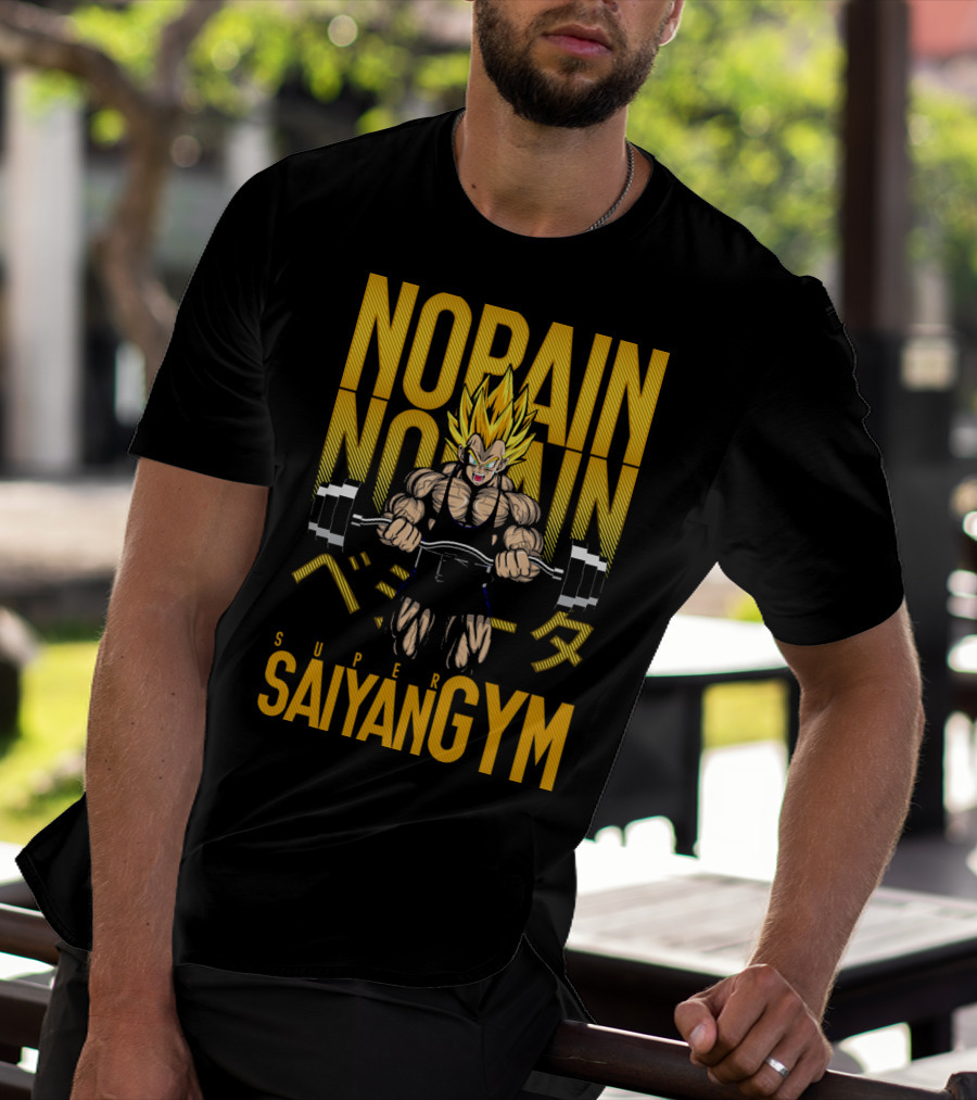 NO PAIN NO PAIN SUPER SAIYAN GYM T-Shirt