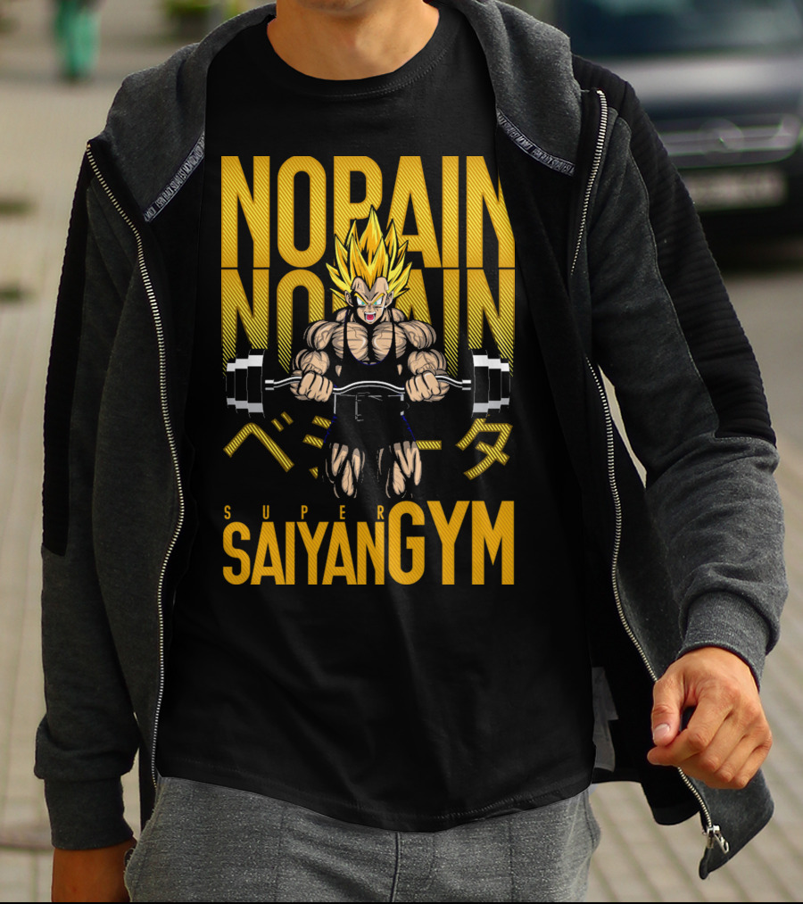 NO PAIN NO PAIN SUPER SAIYAN GYM T-Shirt