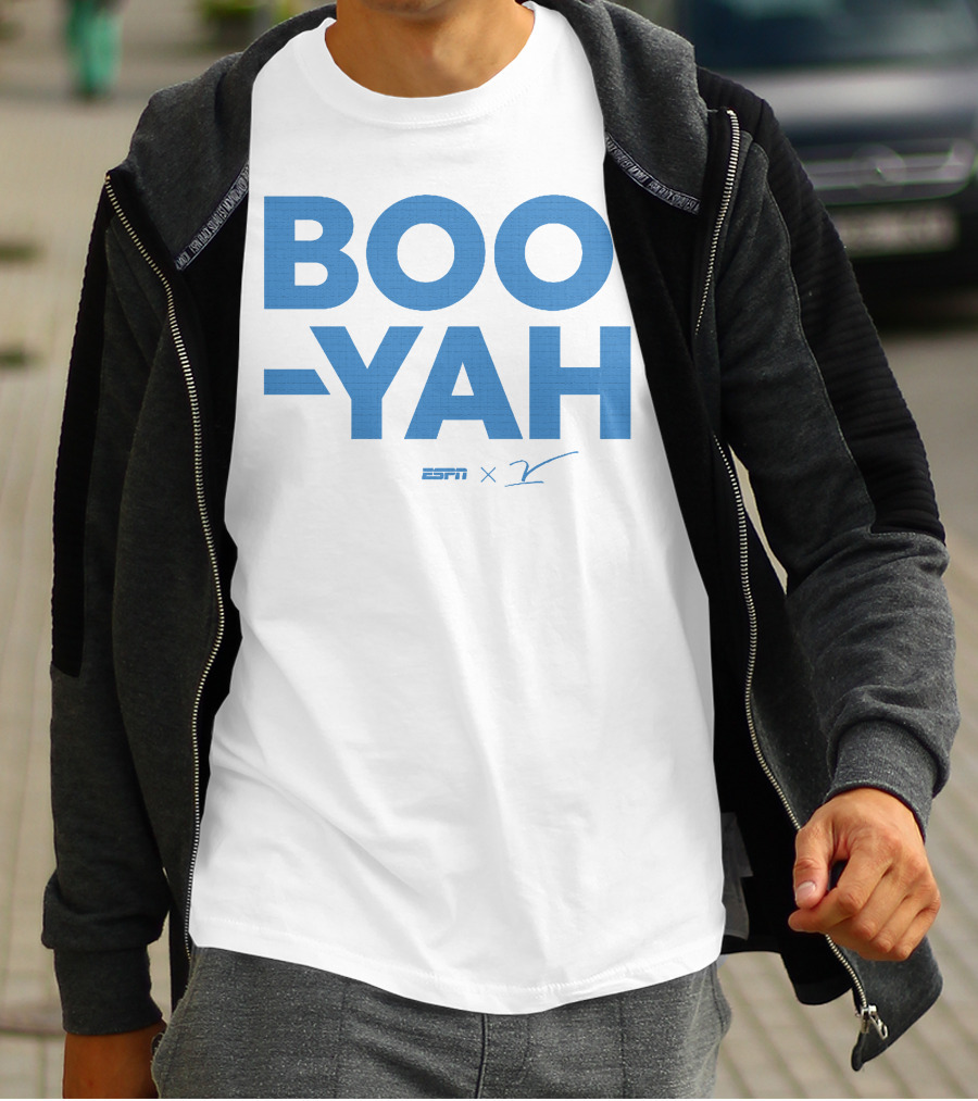 Stuart Scott Booyah ESPN X V T-Shirt