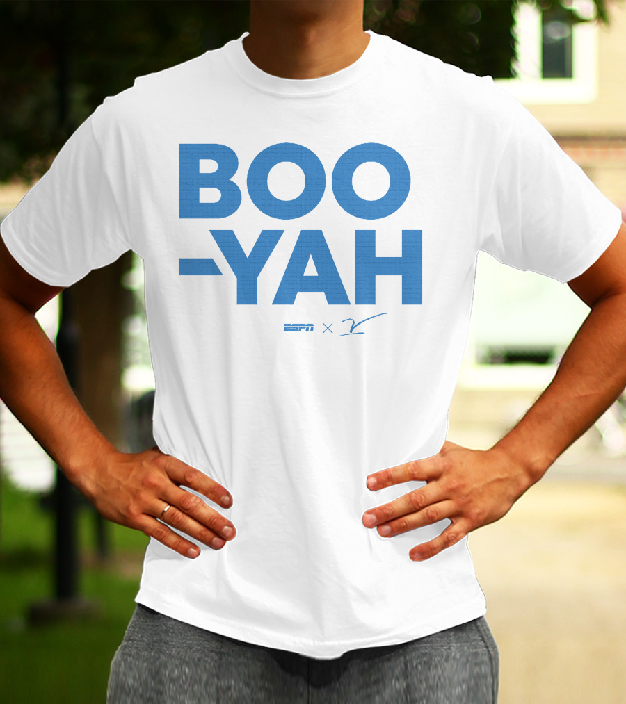 Stuart Scott Booyah ESPN X V T-Shirt
