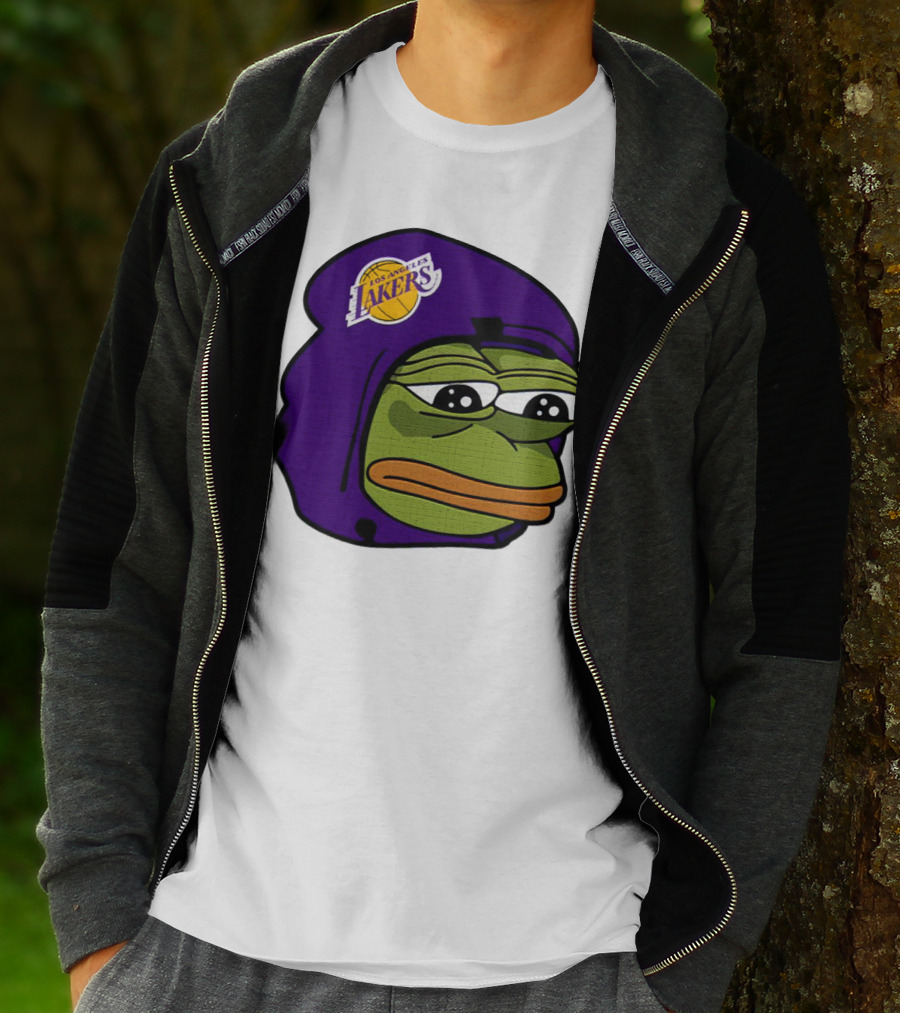 Pepe The Frog Los Angeles Lakers T-Shirt
