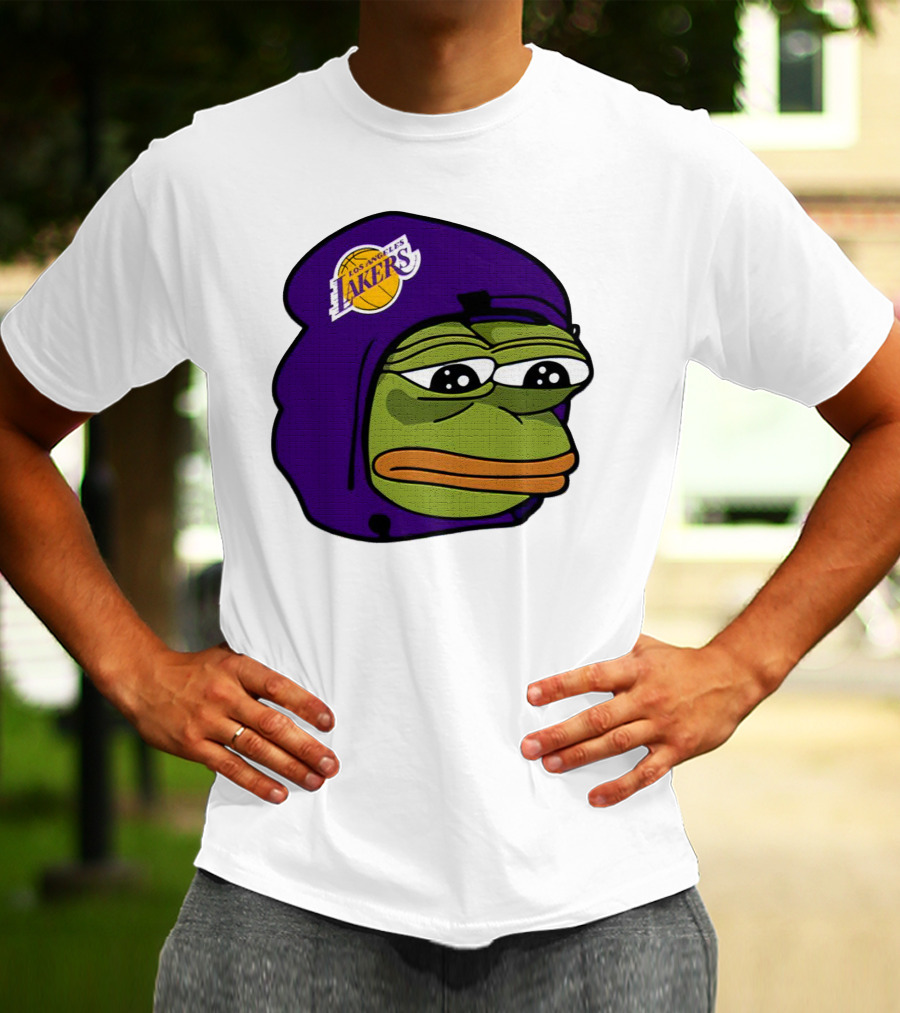 Pepe The Frog Los Angeles Lakers T-Shirt