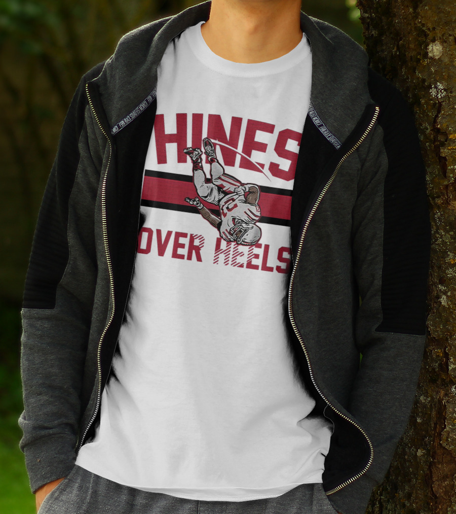 Hines Over Heels Football Flip T-Shirt