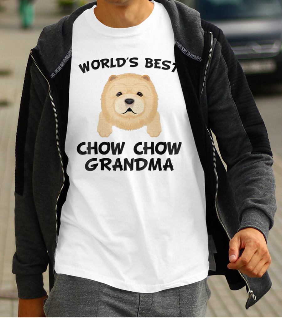 World's Best Chow Chow Grandma T-Shirt