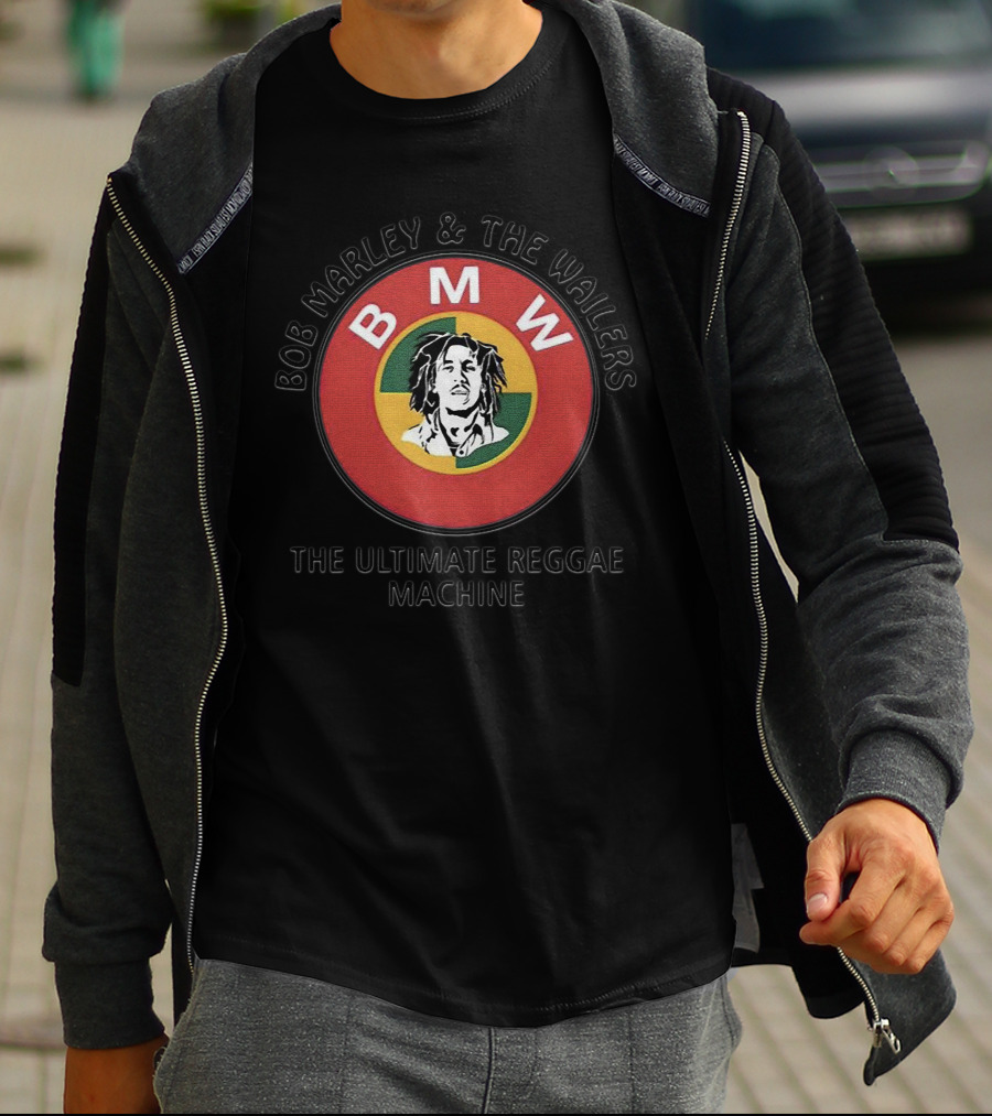 Bob Marley And The Wailers BMW The Ultimate Reggae Machine T-Shirt