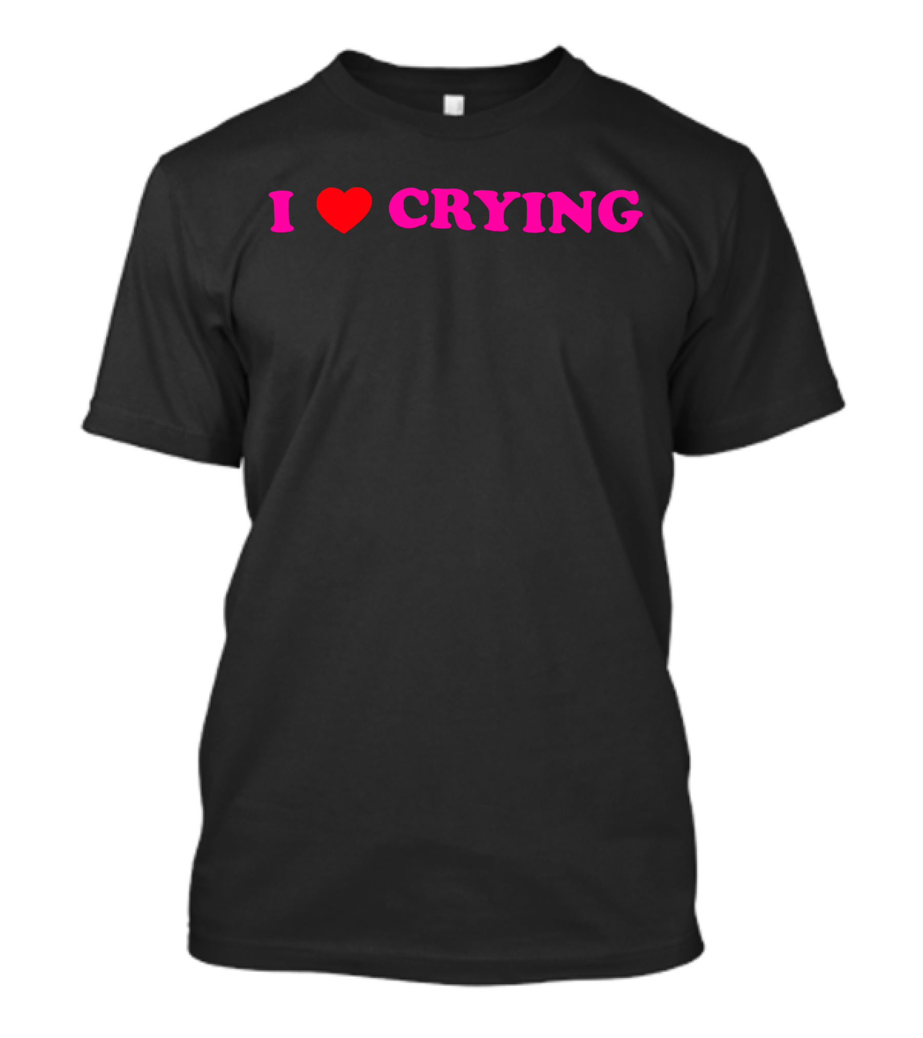 Gearment Eve I Love Heart Crying T-Shirt