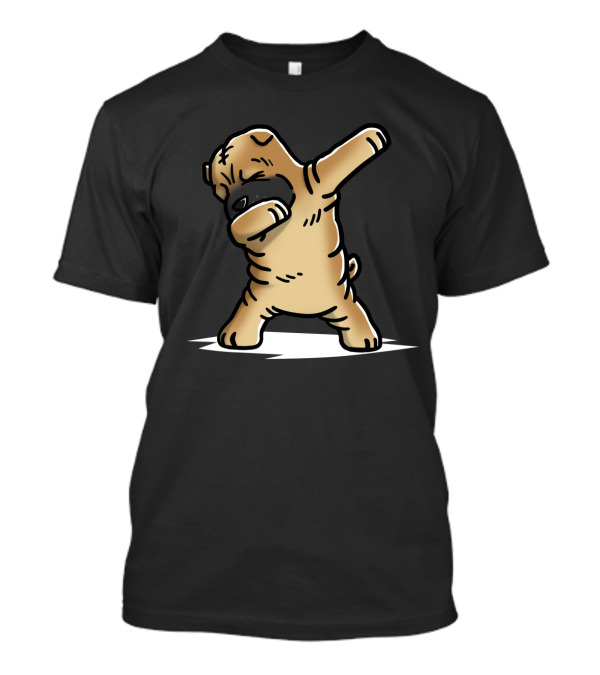 Shar Pei Dog Performing The Dab Dance Move T-Shirt