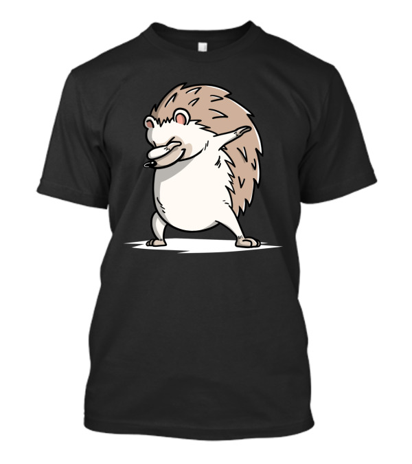 Hedgehog Dab Dance Move Cartoon T-Shirt