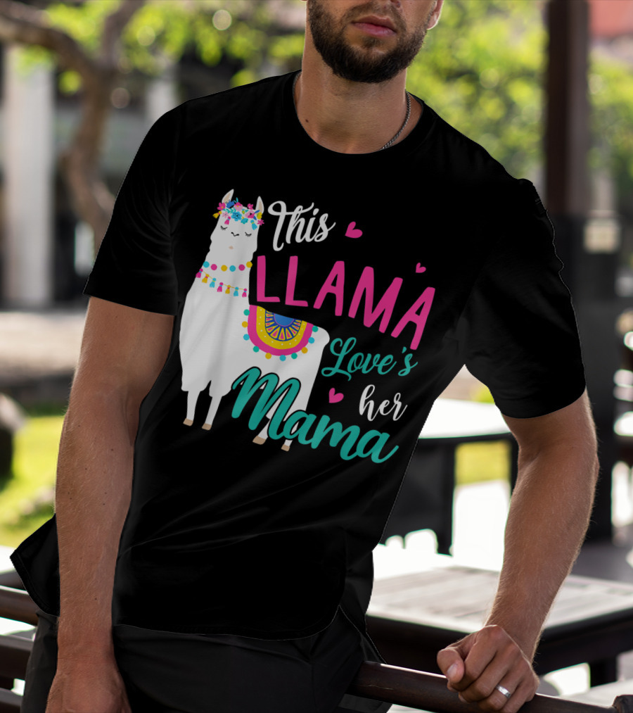 This Llama Loves Her Mama Mother's Day T-Shirt