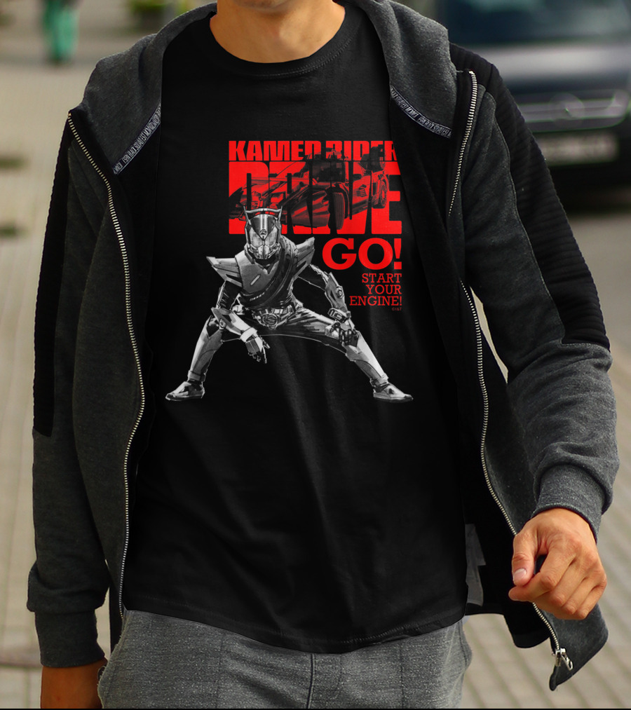 Kamen Rider Drive Go Start Your Engine T-Shirt
