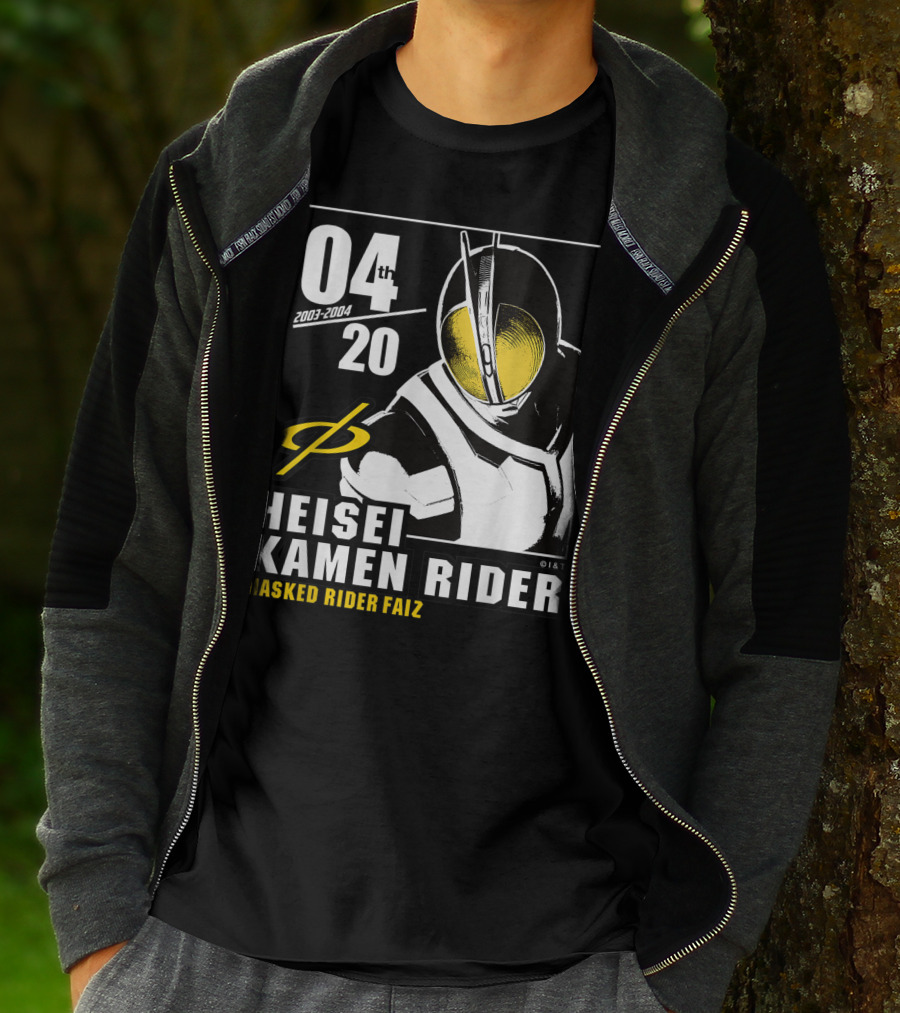 04 2003-2004 Heisei Kamen Rider Masked Rider Faiz T-Shirt