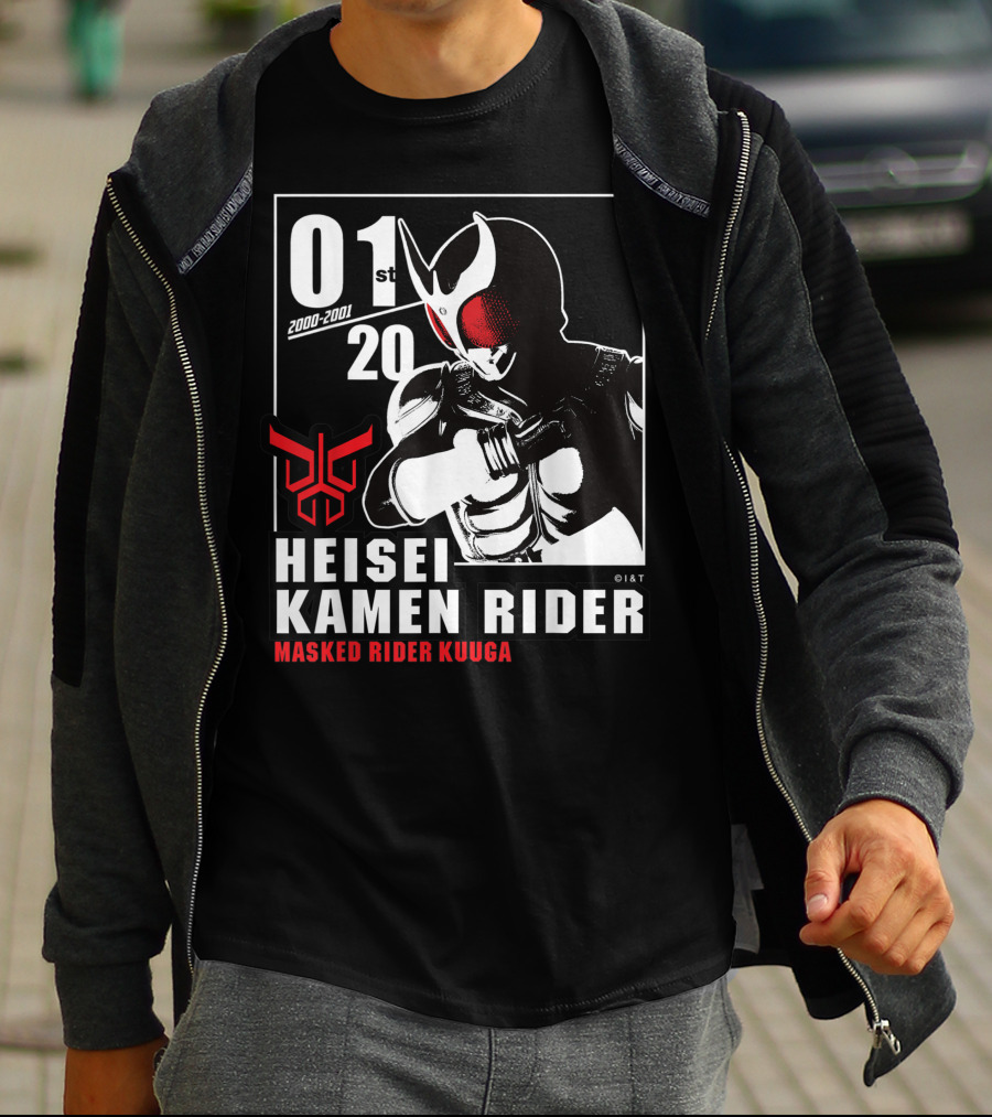 01st Heisei Kamen Rider Masked Rider Kuuga 2000-2001 20 T-Shirt