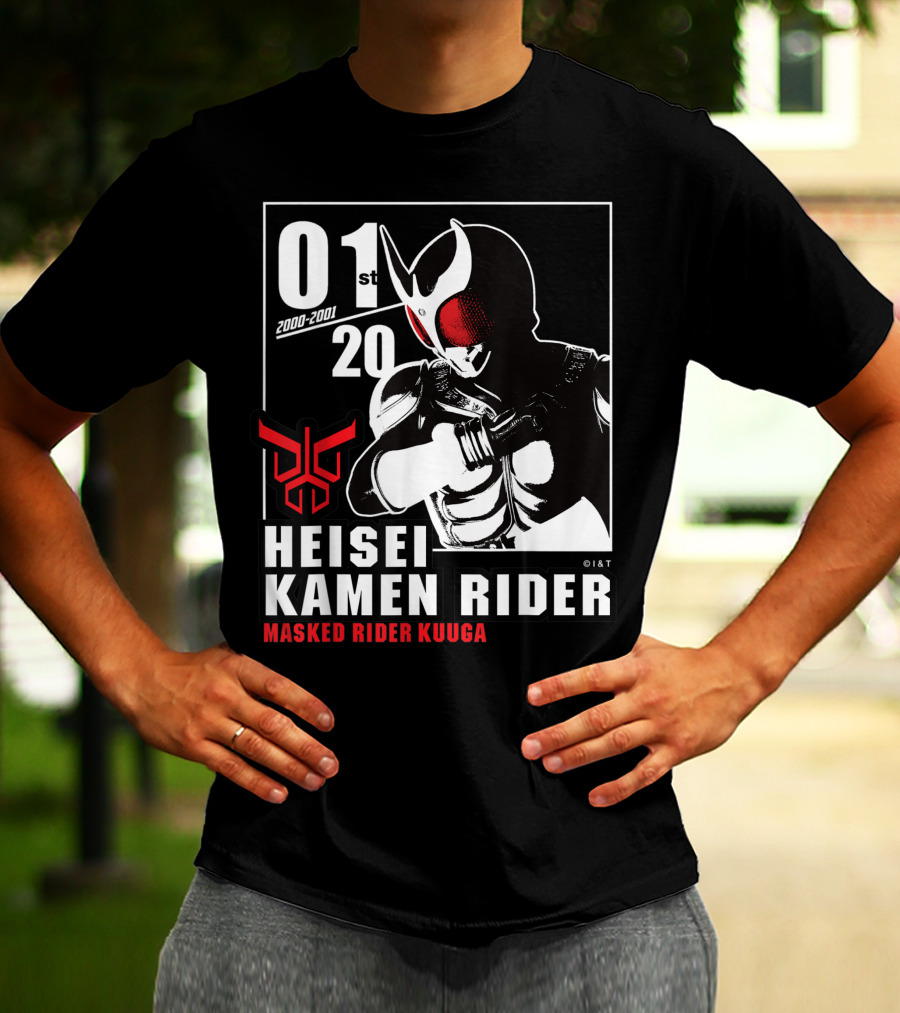 01st Heisei Kamen Rider Masked Rider Kuuga 2000-2001 20 T-Shirt