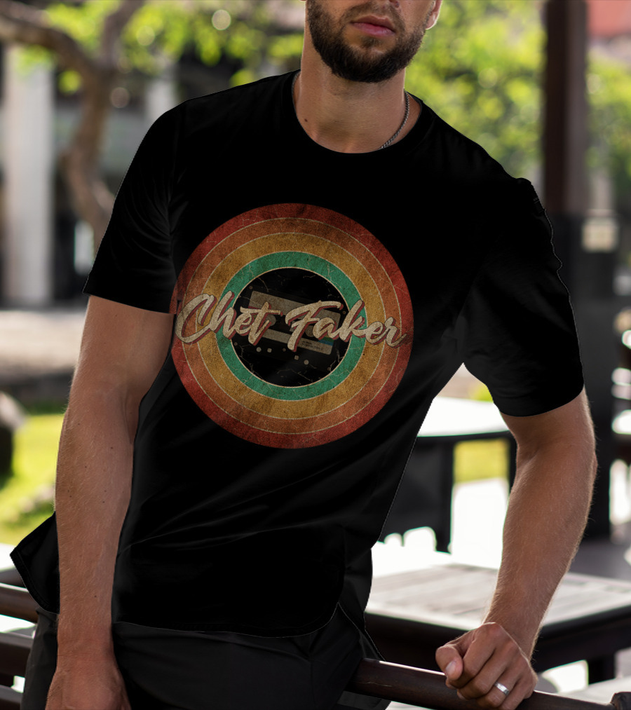 Chet Faker Vintage Circle Cassette Tape T-Shirt
