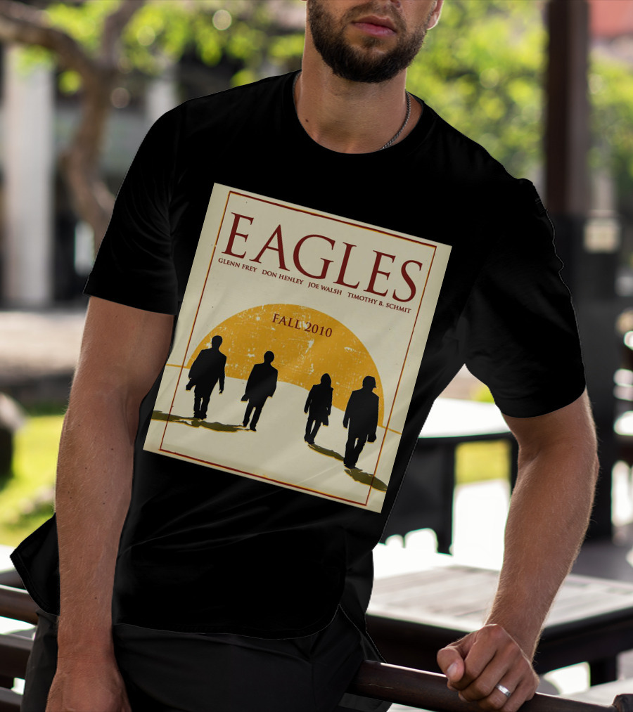 Eagles Fall 2010 Glenn Frey Don Henley Joe Walsh Timothy B. Schmit T-Shirt