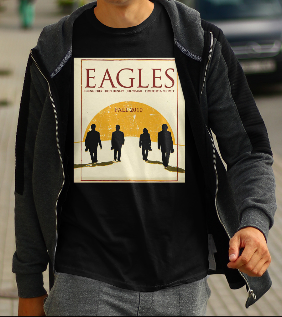 Eagles Fall 2010 Glenn Frey Don Henley Joe Walsh Timothy B. Schmit T-Shirt