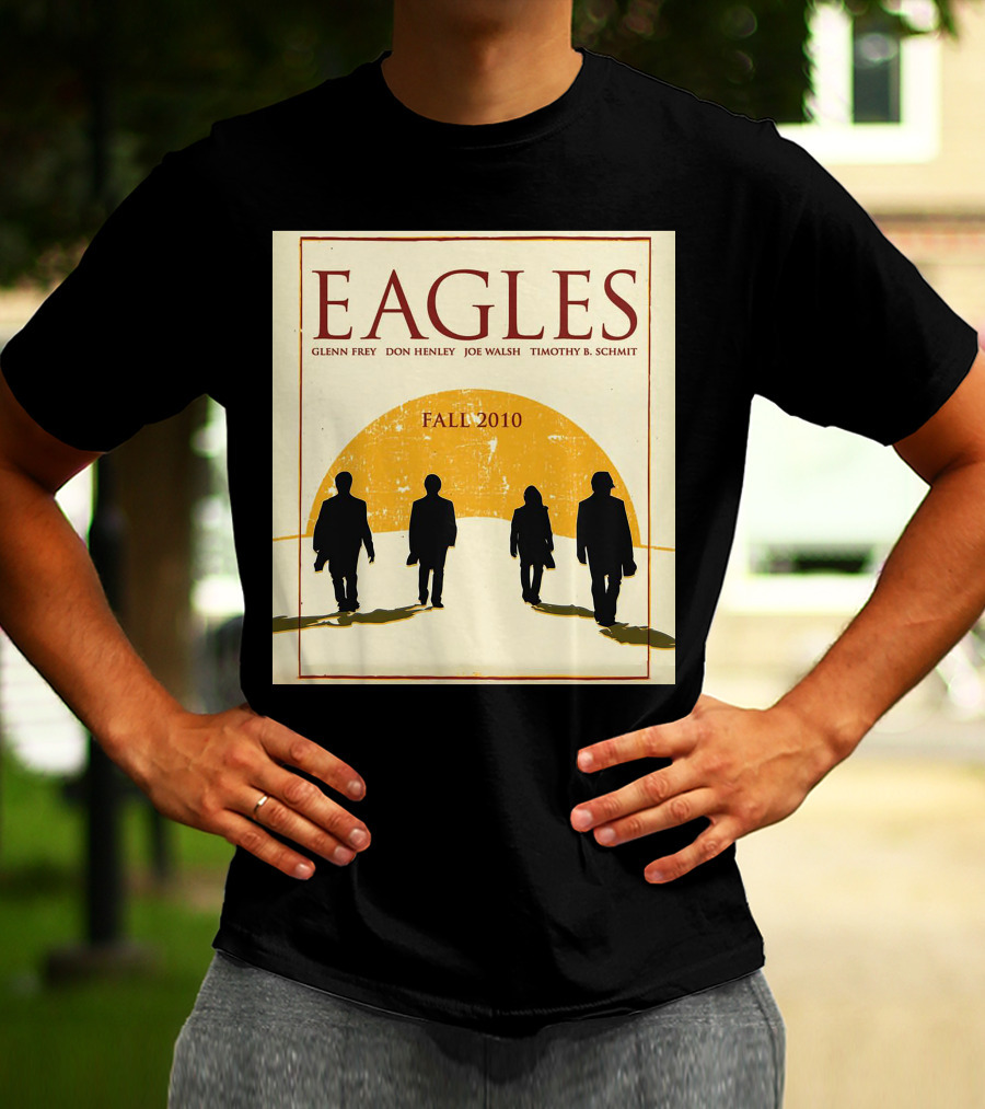Eagles Fall 2010 Glenn Frey Don Henley Joe Walsh Timothy B. Schmit T-Shirt