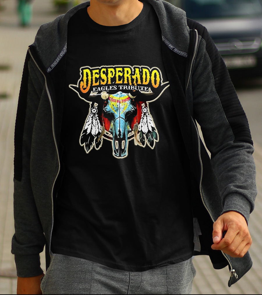 Desperado Eagles Tribute Rock Band Legend T-Shirt