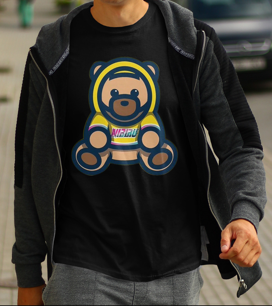 Nibiru Colorful Hoodie Bear T-Shirt