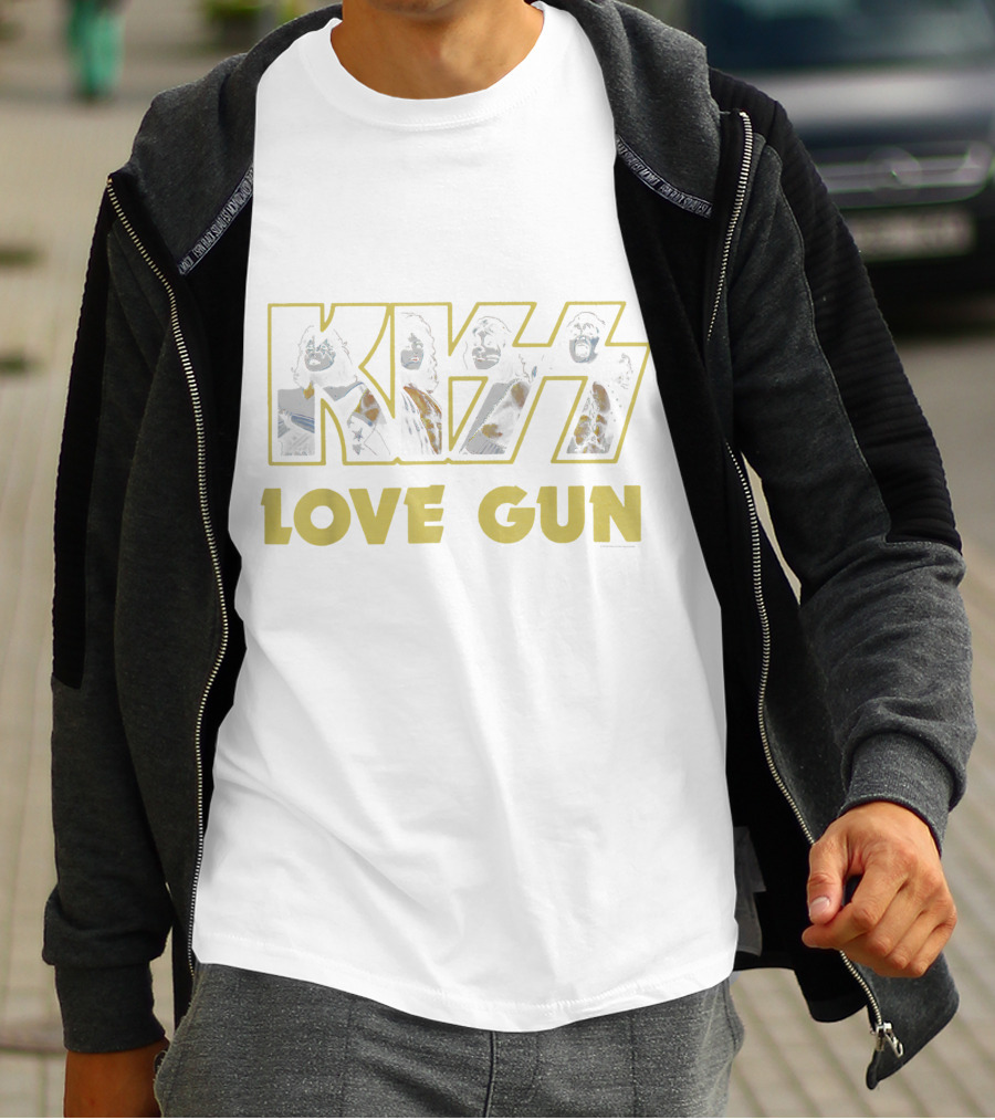 KISS Love Gun Band Members T-Shirt