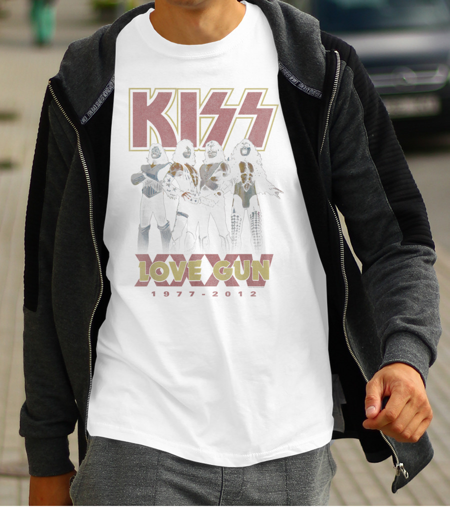 KISS Love Gun 1977-2012 XXXV T-Shirt