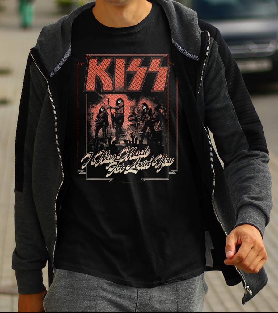 KISS I Was Made For Lovin' You Band Performance T-Shirt