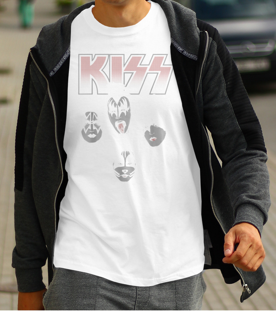 KISS Band Iconic Face Paint T-Shirt