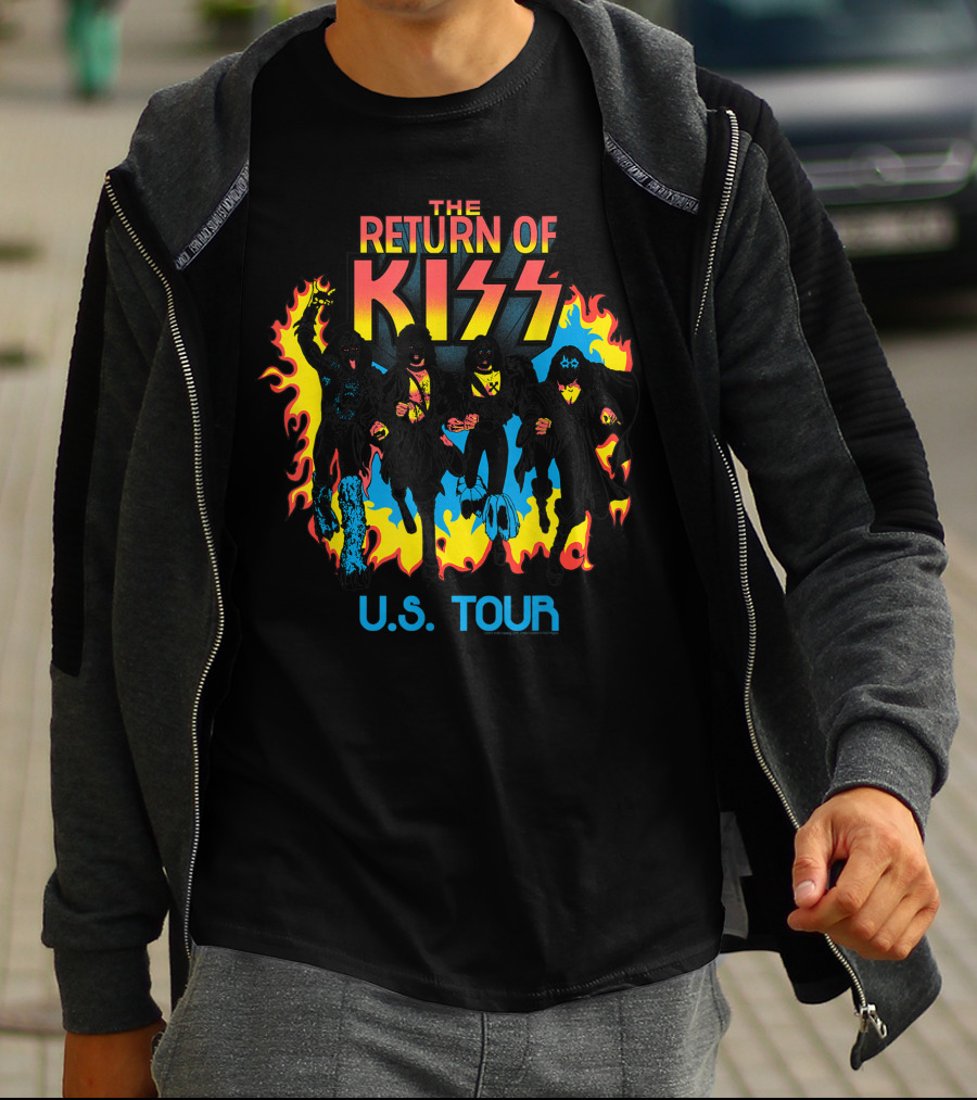 The Return Of Kiss U.s. Tour T-Shirt