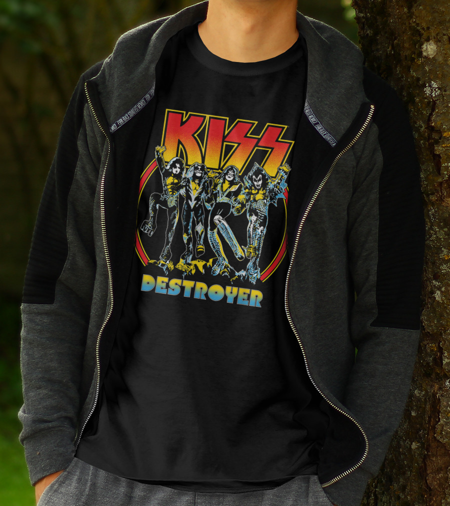 KISS Destroyer Rock And Roll Party T-Shirt